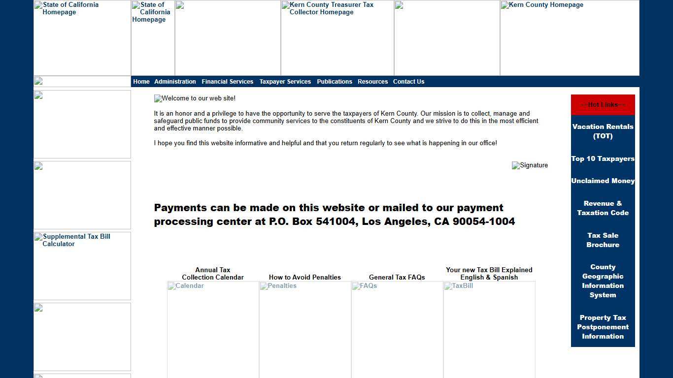 Kern County Treasurer and Tax Collector